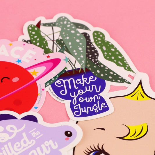 Make Your Own Jungle Sticker XL