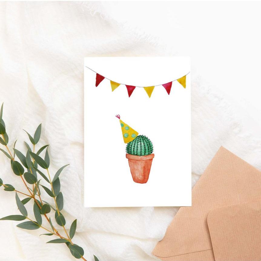 Kaart - Cactus Feestje