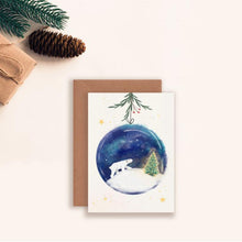 Afbeelding in Gallery-weergave laden, Kaart - Ijsbeer Onder de Sterren