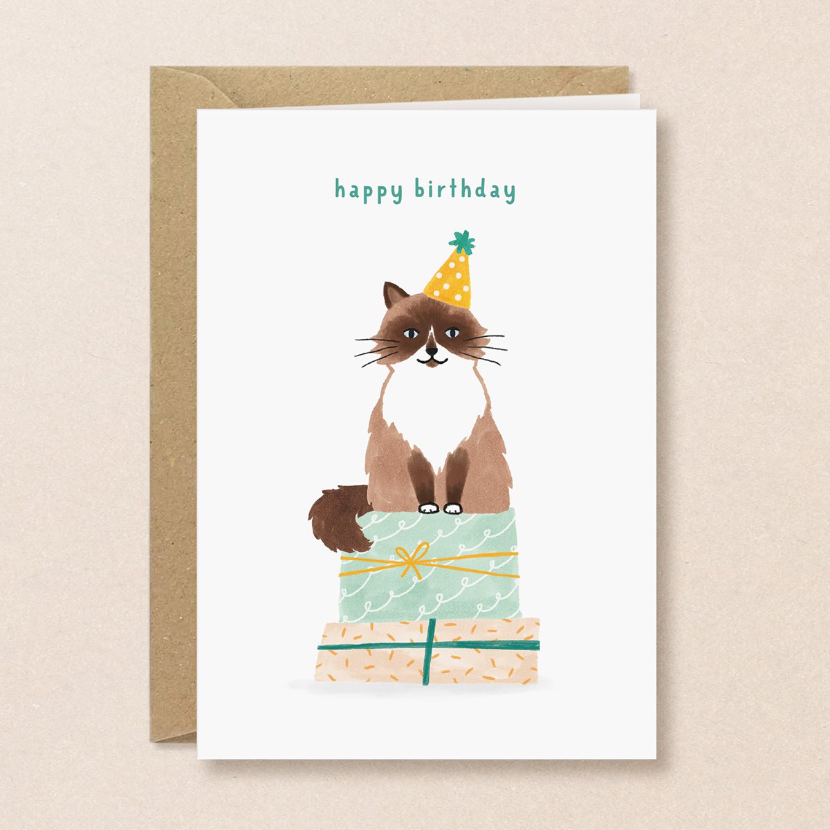 Kaart - Happy Birthday Kat