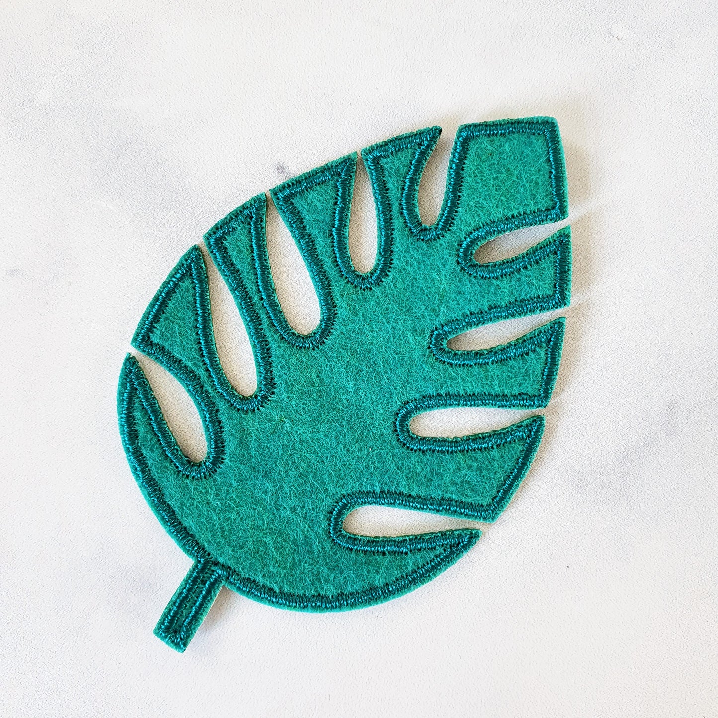 Strijkembleem - Monstera XL