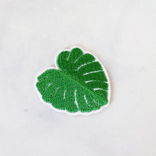 Load image into Gallery viewer, Iron On Patch - Monstera Leaf