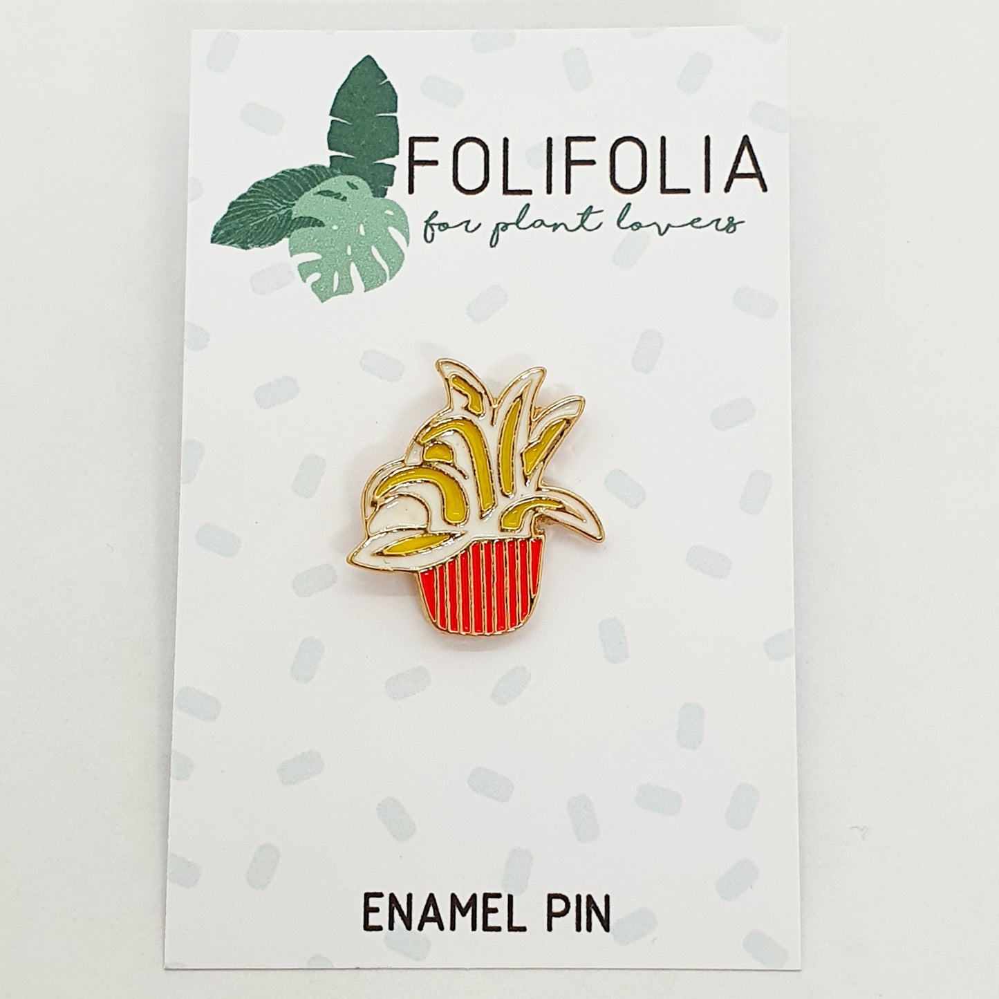Pin - Gele Plant