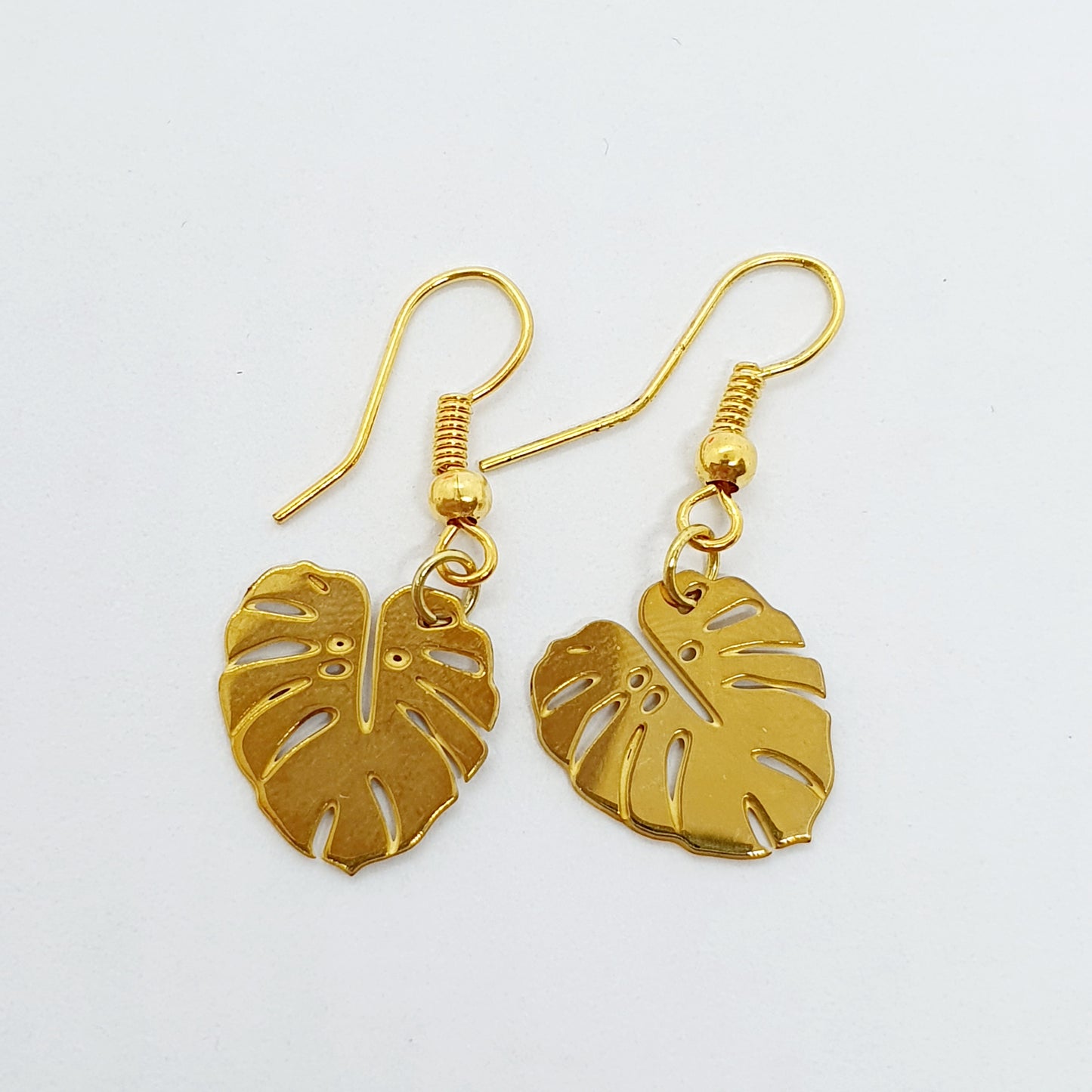 Monstera Oorringen - Goud