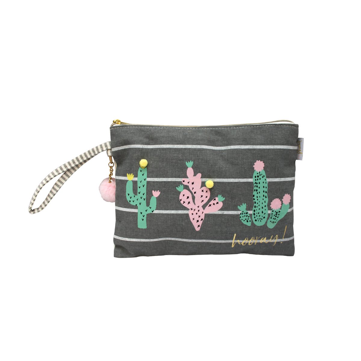 Tasje met Rits - Cactus