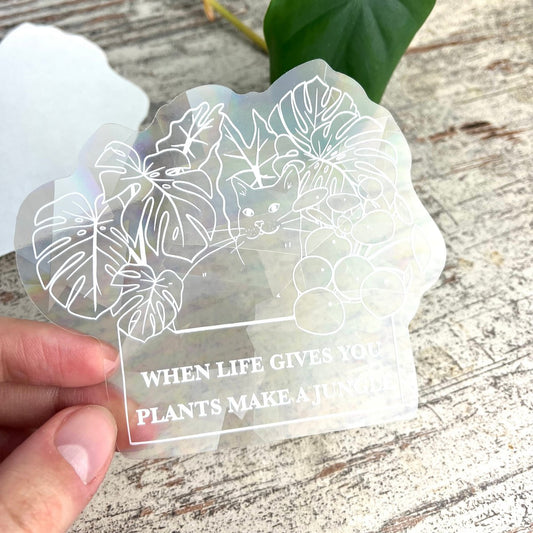 rainbow maker - when life gives you plants