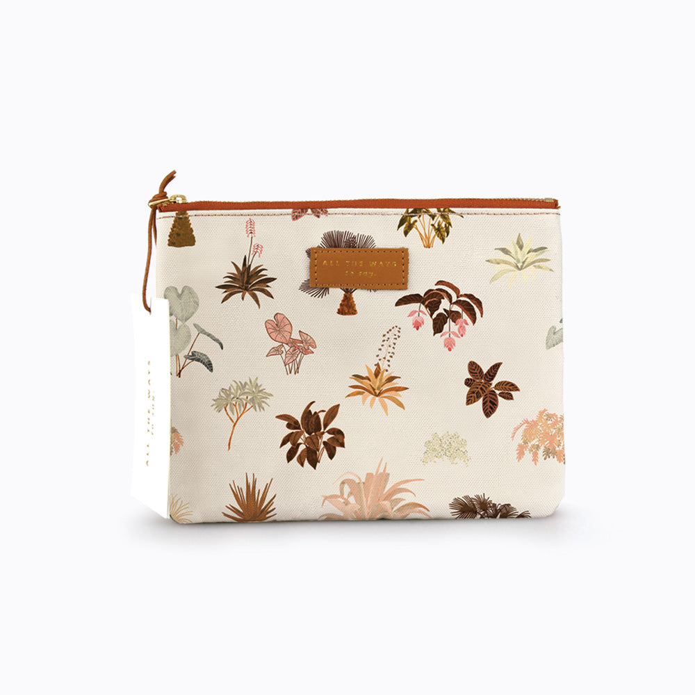 Tasje met Rits - Tropical Cream