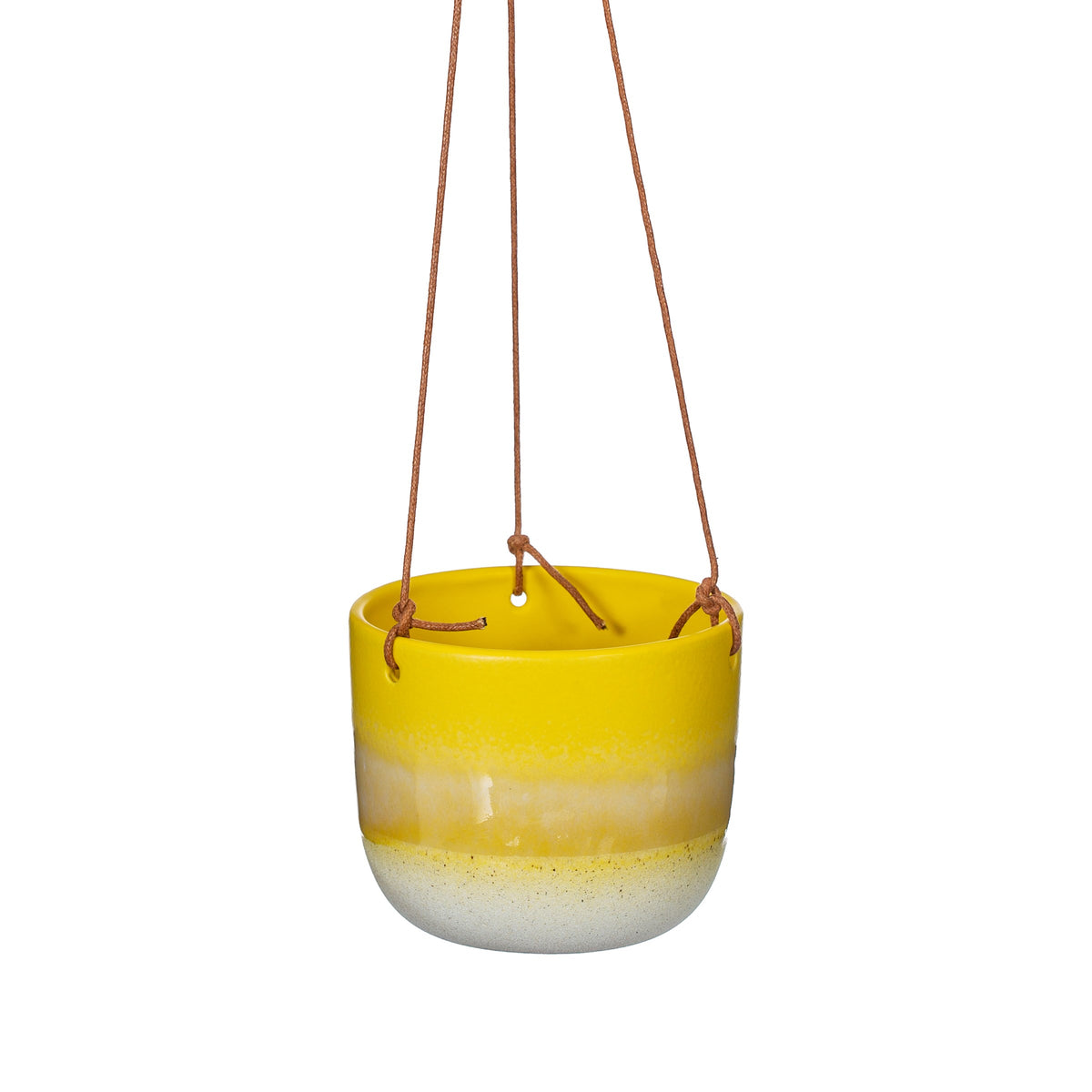 mojave hanging planter Mojave Hanging Planter - Yellow | Sass&Belle