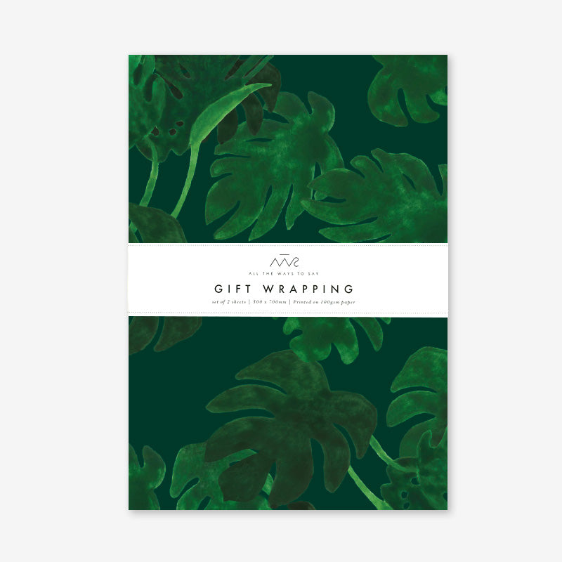 Cadeaupapier - Monstera