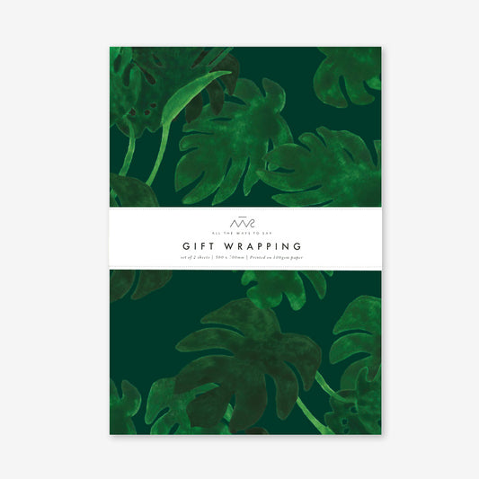 Cadeaupapier - Monstera
