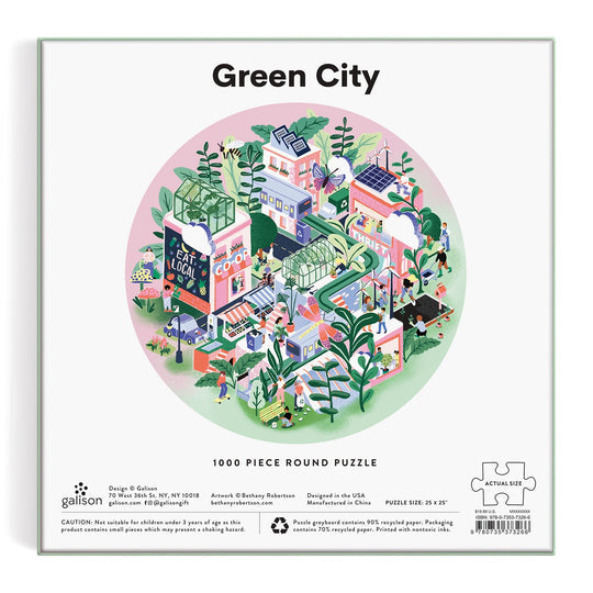 Puzzel - Green City Round