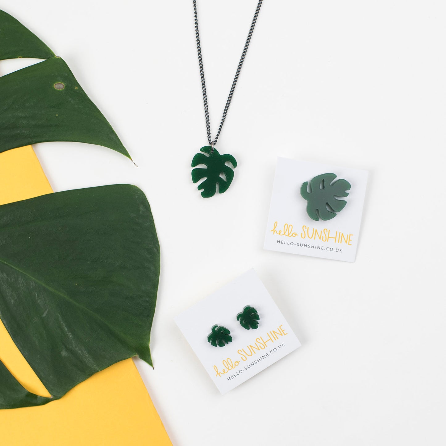 Monstera Pin - Groen