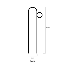 Load image into Gallery viewer, Plant Stake Mini - Bump - Black