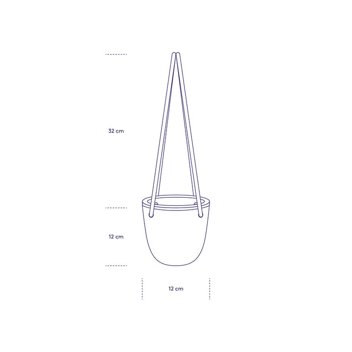 Hanging Planter Small - Blue