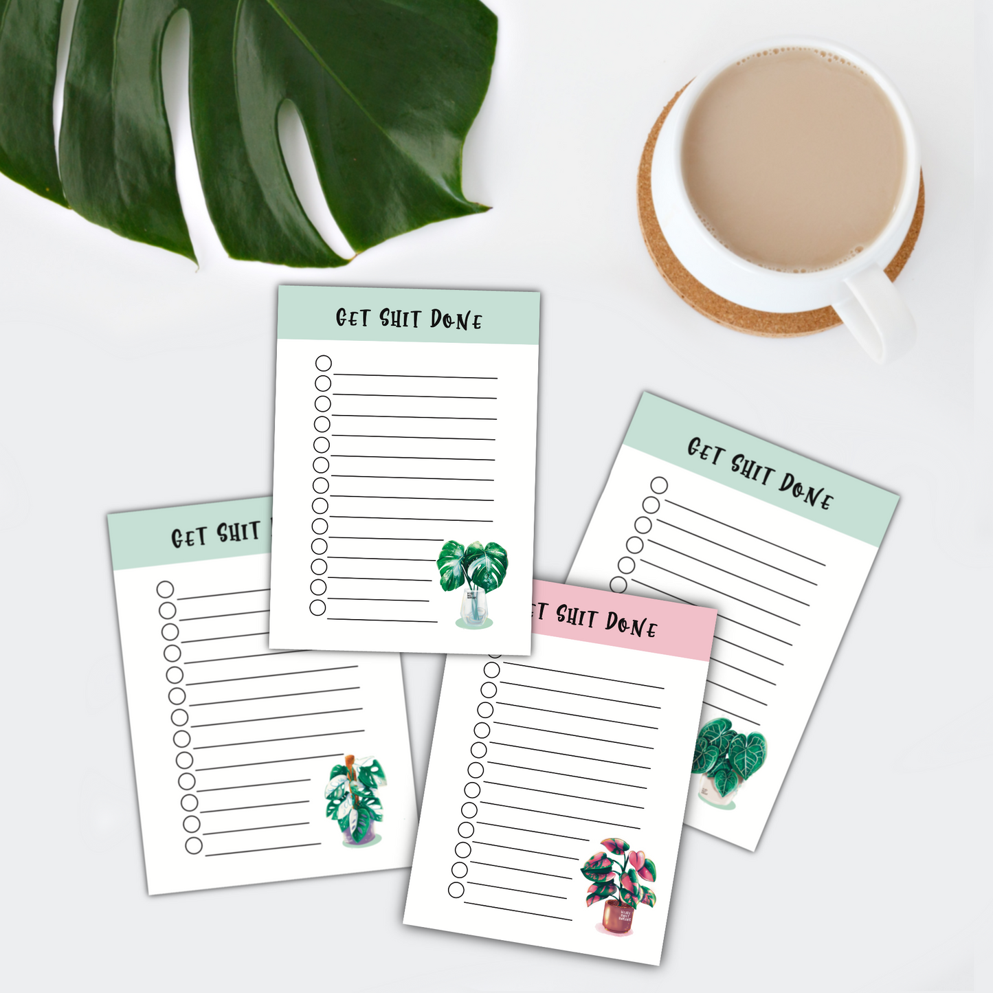 Notepad - Monstera Adansonii