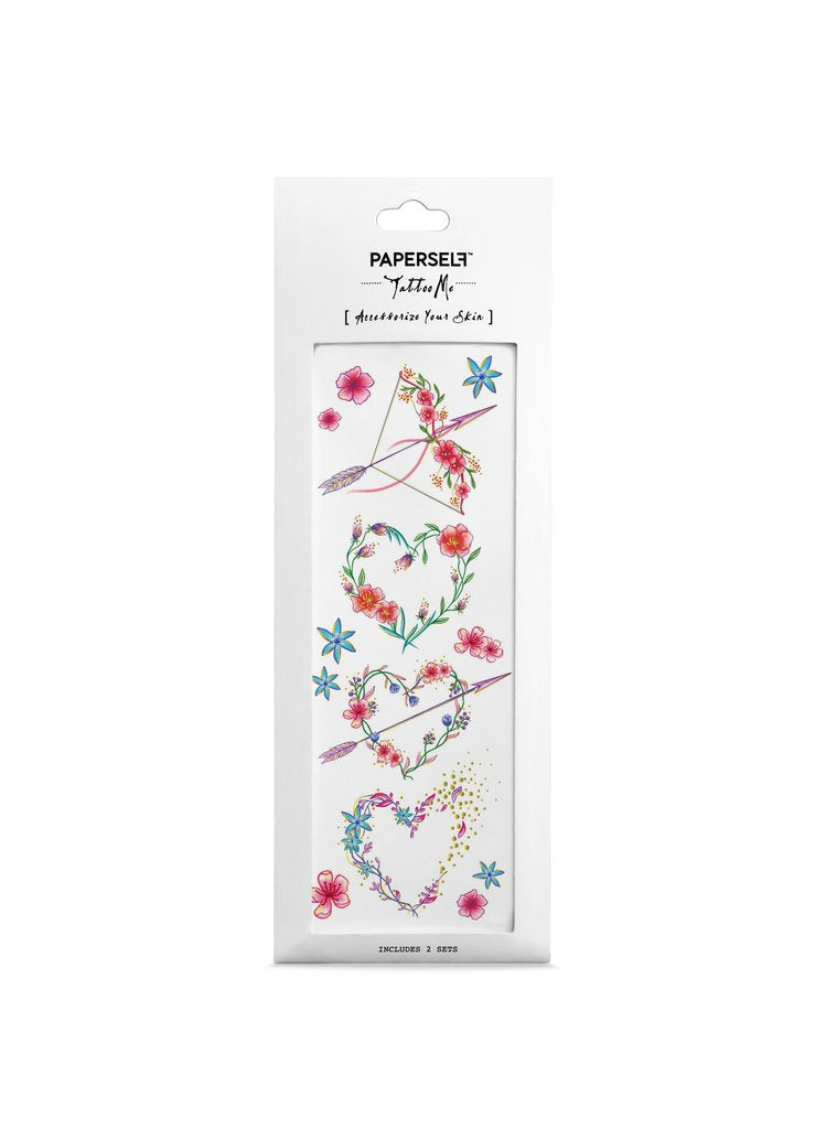 Tattoo - Liefde voor Bloemen Metallic