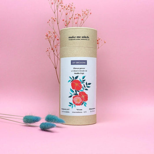 Borduurkit - Flower Power