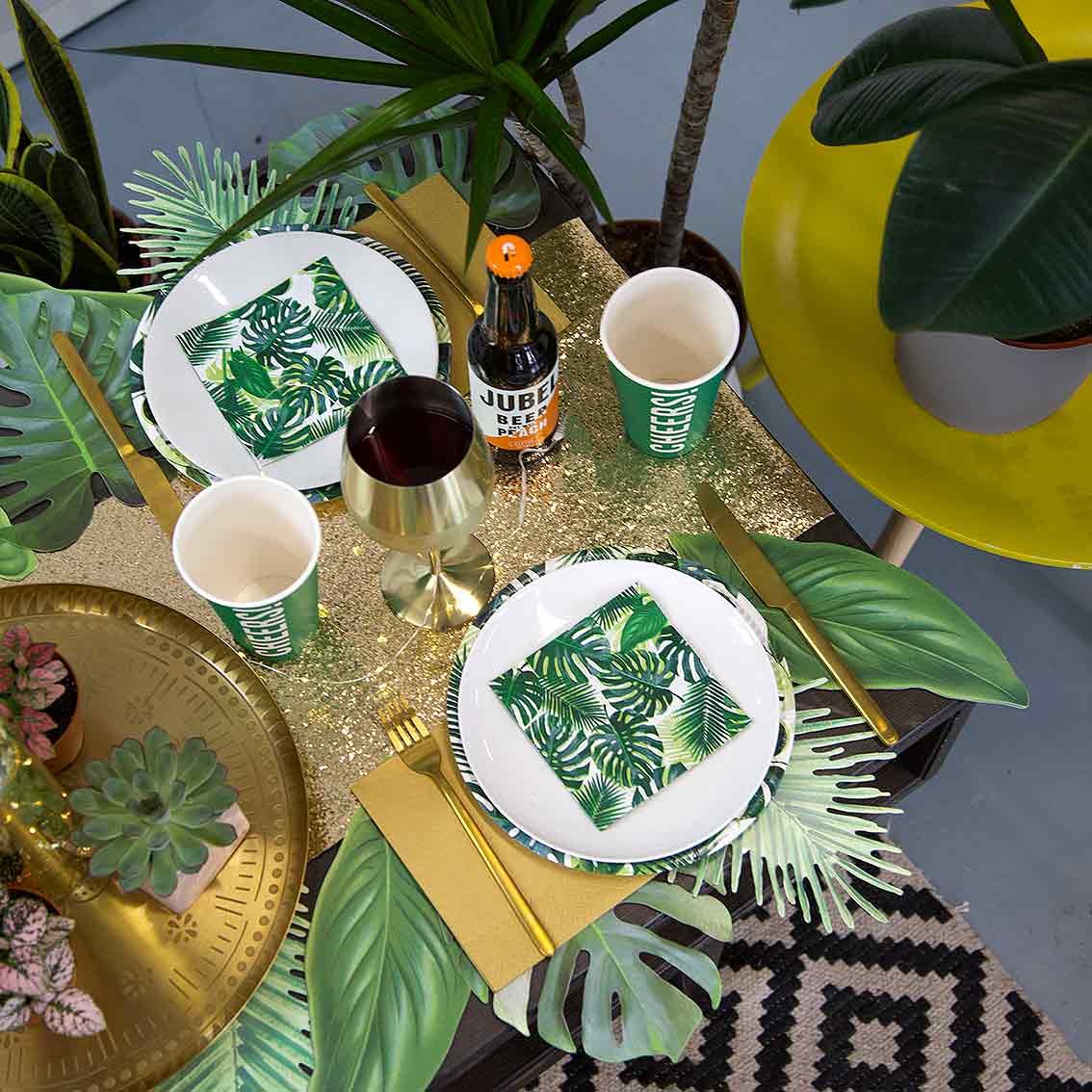 Servetten - Tropical Fiesta Palm
