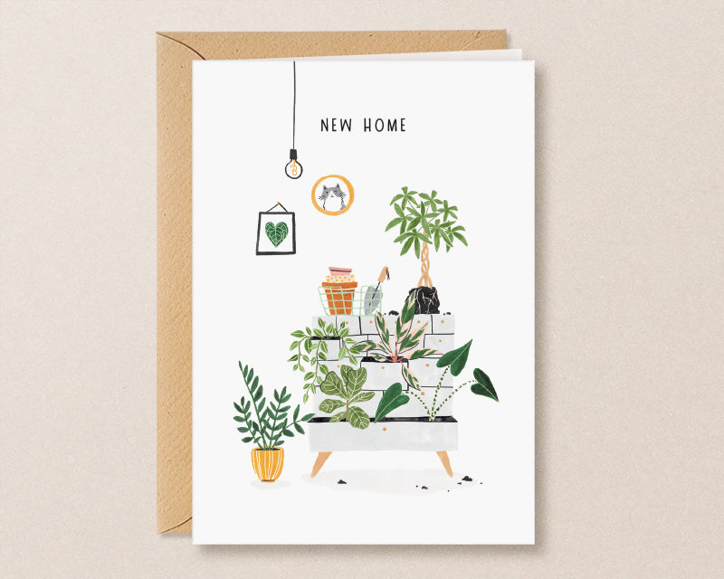 3 Groene Wenskaarten - EN