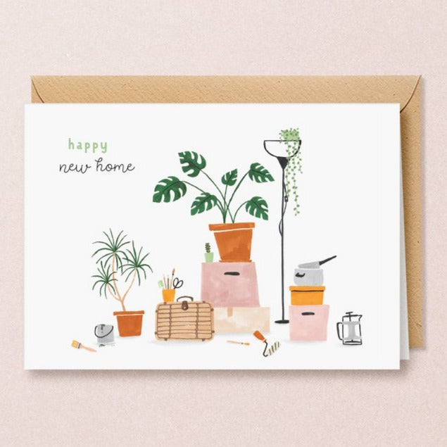 Kaart - Happy New Home