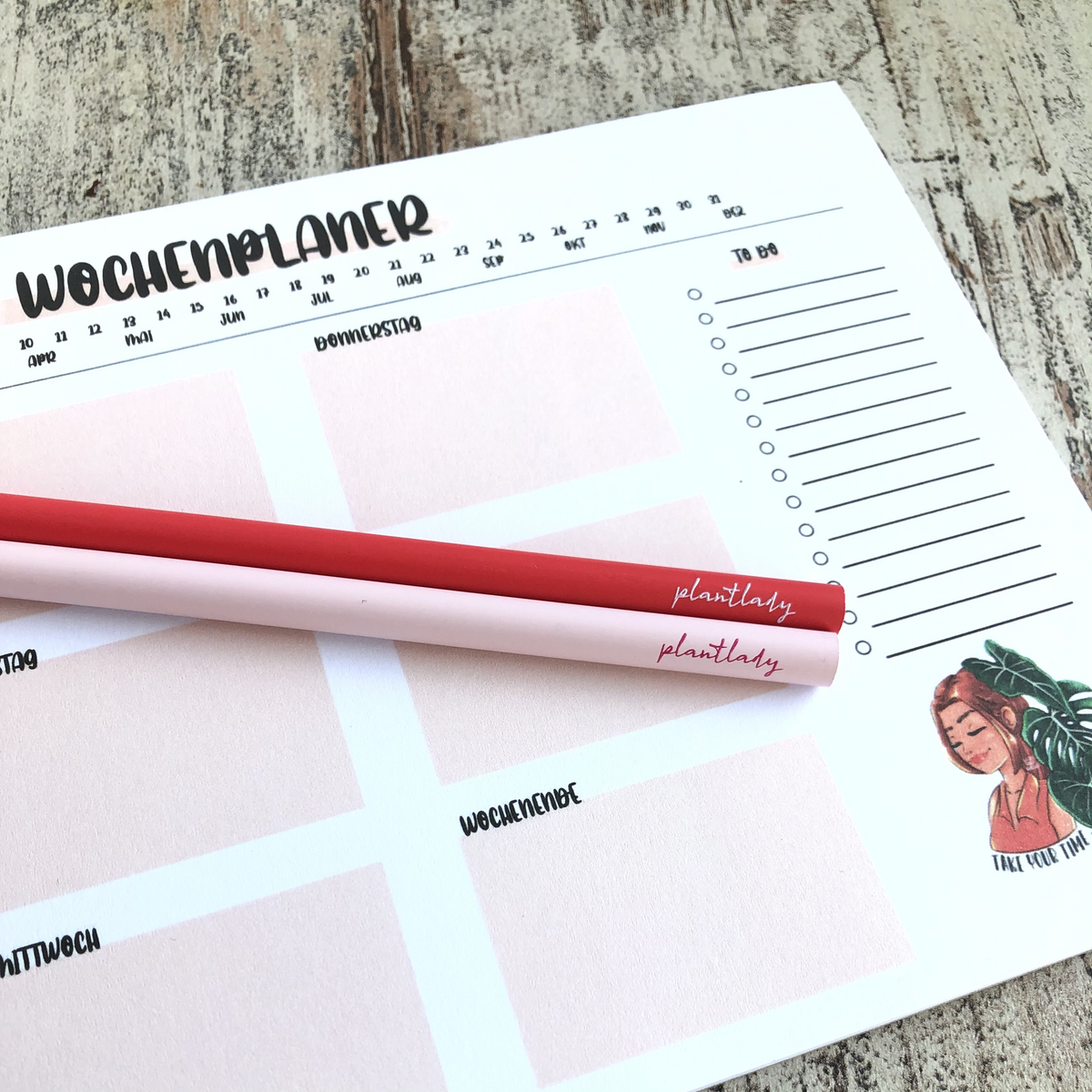 Pencil Set - Plantlady