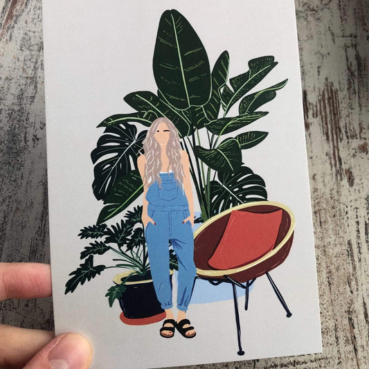 Postkaart - Plantlady Home