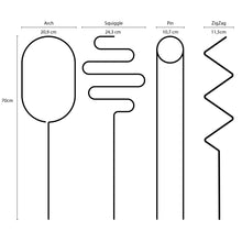 Afbeelding in Gallery-weergave laden, Plantensteun - Zigzag
