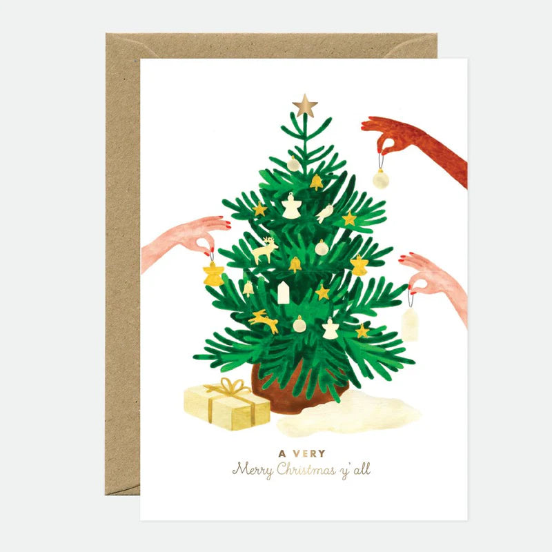 Kaart - Xmas Tree Chic