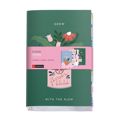 Notitieboek Set A5 - Foodie Lover