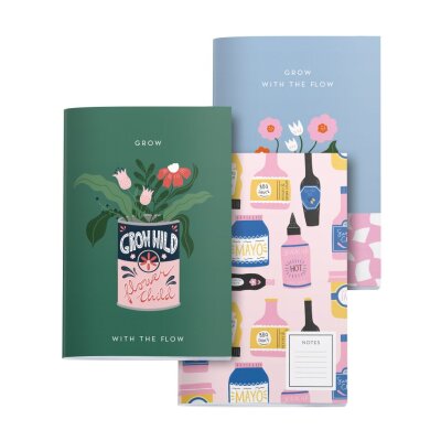Notitieboek Set A5 - Foodie Lover