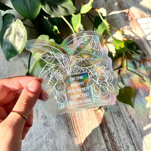 Regenboog Sticker - On The Bright Side