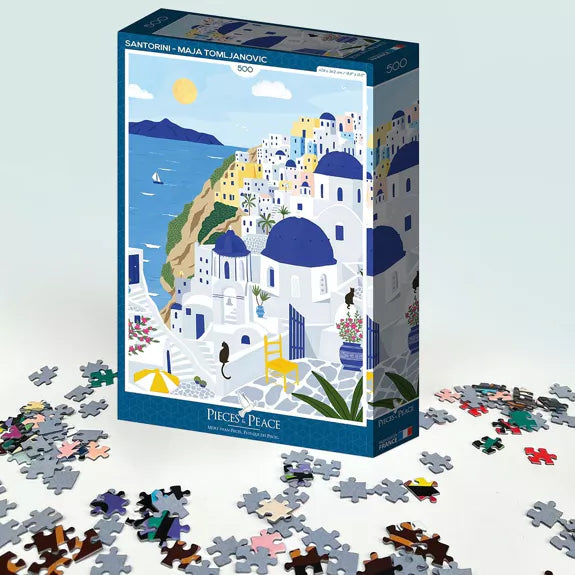 Puzzle - Santorini 500