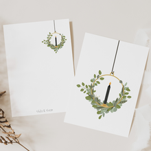 Load image into Gallery viewer, Card - Eucalyptus Wreath
