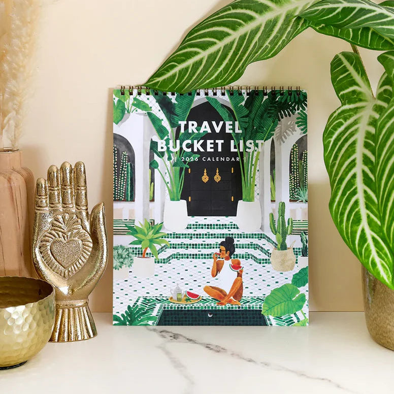 2026 Calendar - Travel Bucketlist