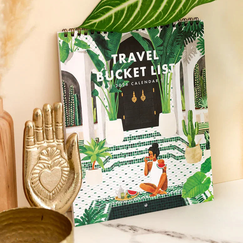 2026 Calendar - Travel Bucketlist