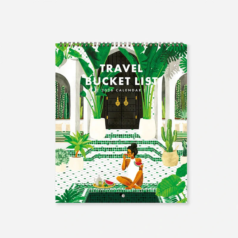2026 Calendar - Travel Bucketlist