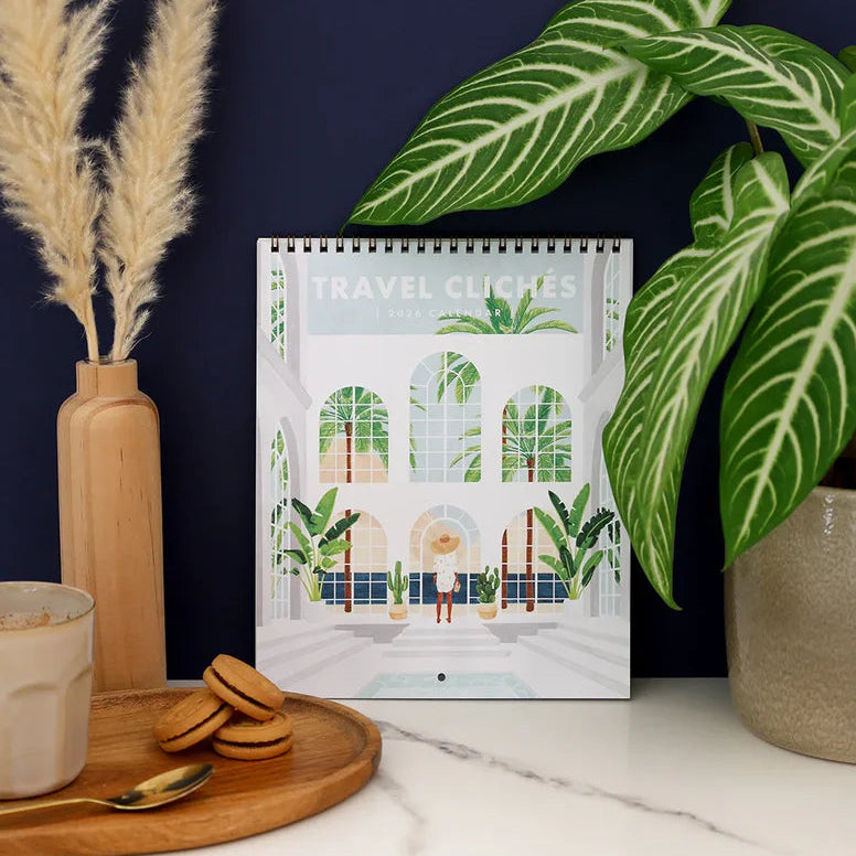 2026 Kalender - Travel Cliches