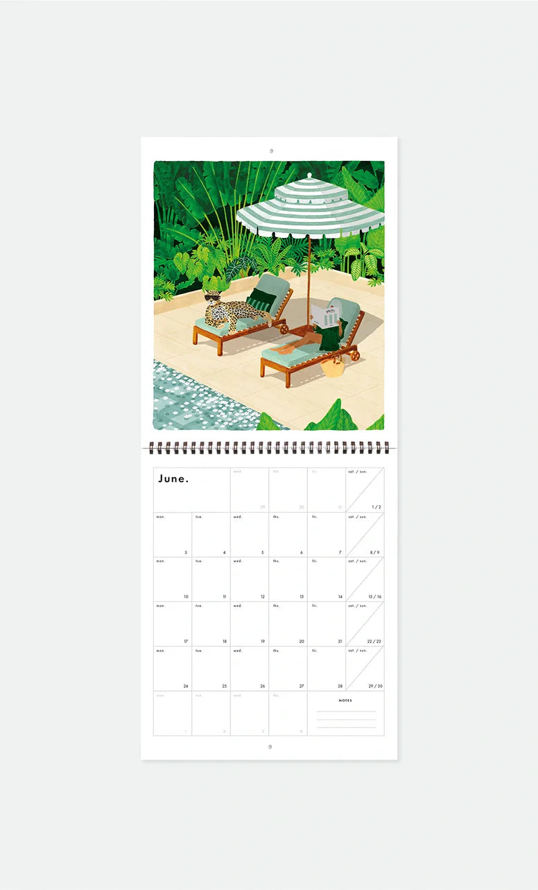 2026 Kalender - Travel Cliches
