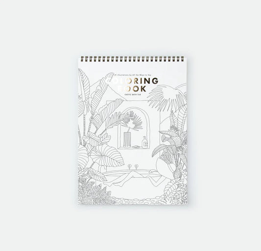 Kleurboek Exotic Bathtub