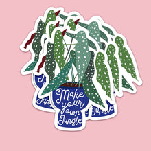 Load image into Gallery viewer, Make Your Own Jungle Sticker XL
