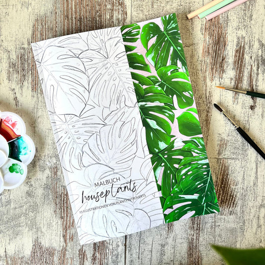 Kleurboek Kamerplanten