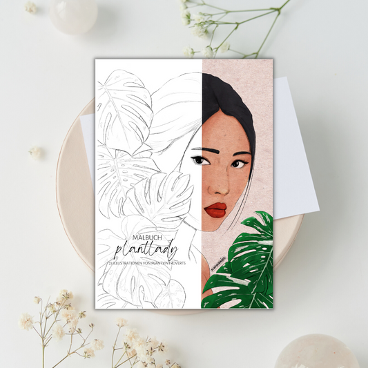 Kleurboek Plantlady