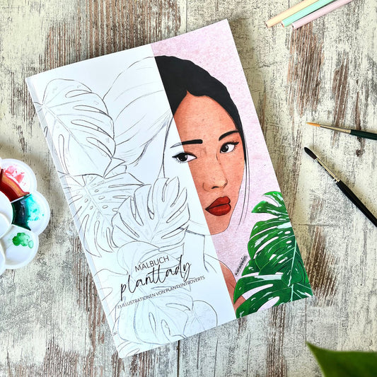 Kleurboek Plantlady