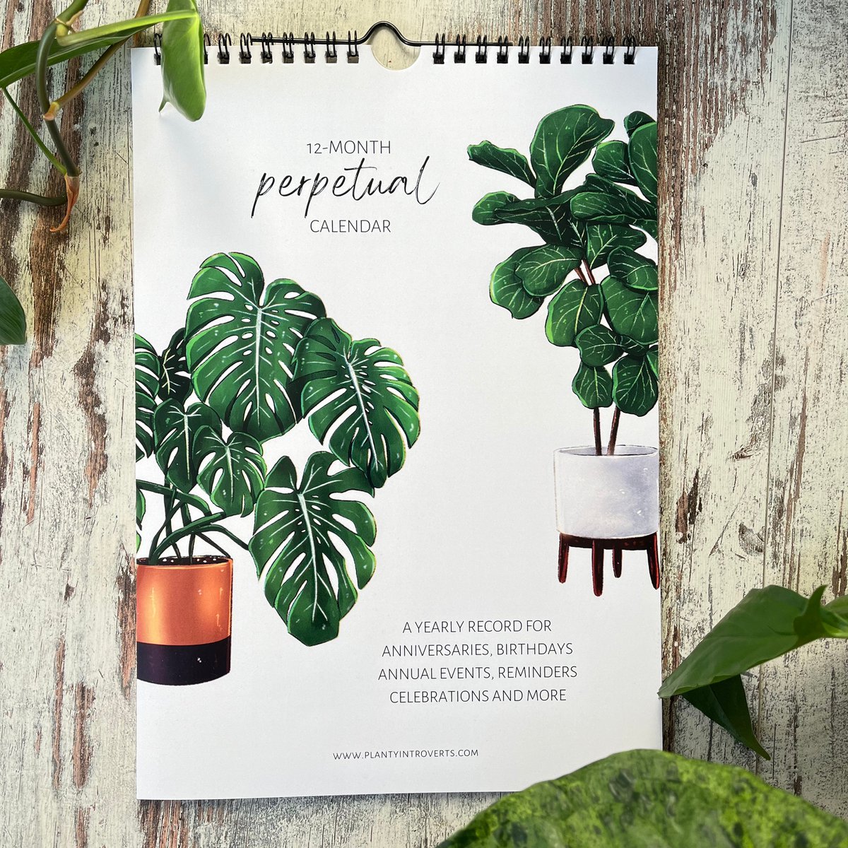 Calendar Green Plants