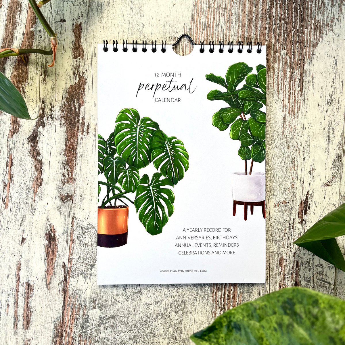 Calendar Green Plants