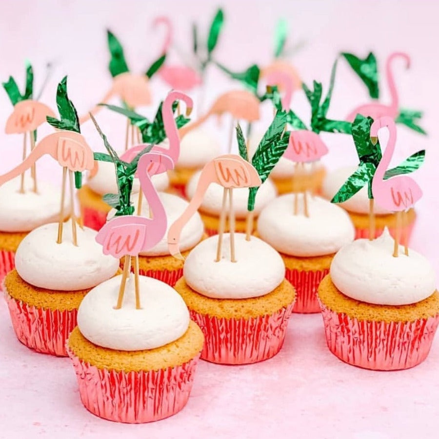 Cupcake Kit - Flamingo