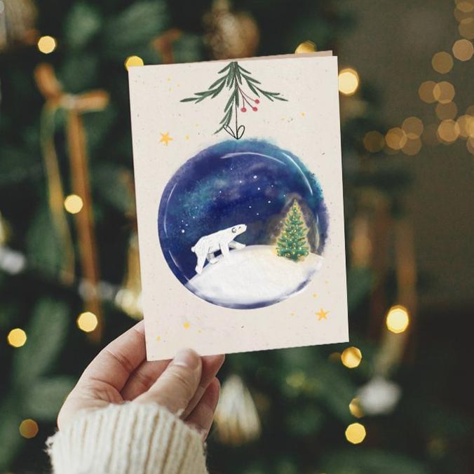 Card - Polar Bear