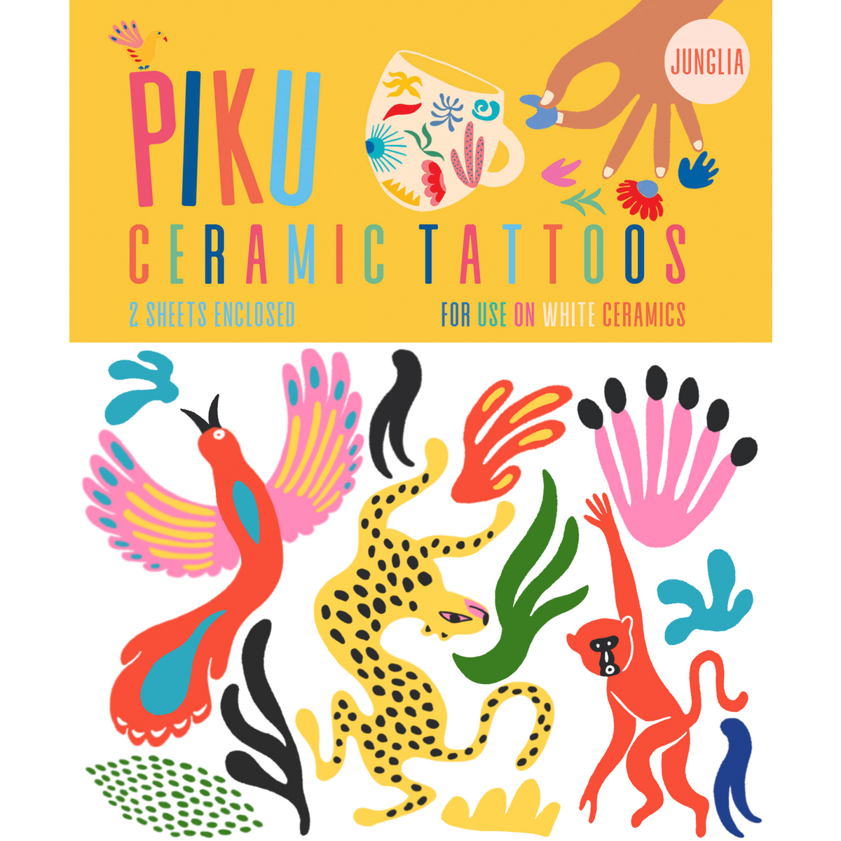 Ceramic Tattoos - Junglia Petite