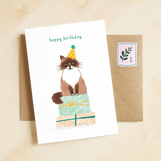 Kaart - Happy Birthday Kat