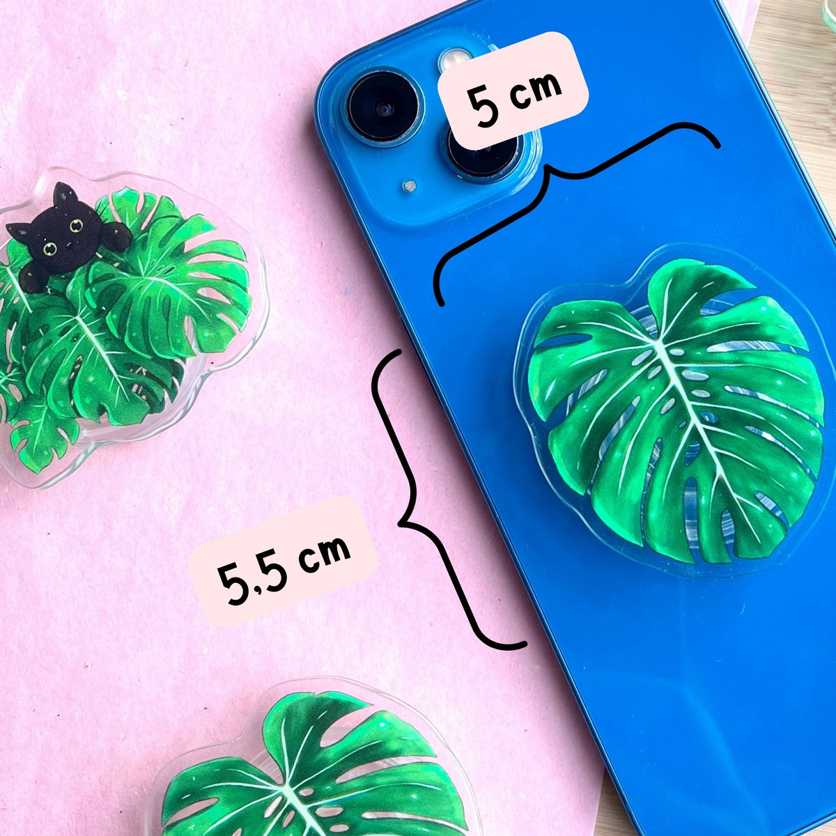 Phone Buddy - Monstera